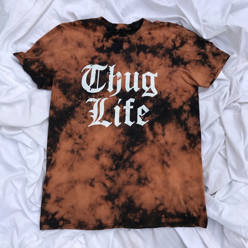 Thug Life Bleached T-Shirt